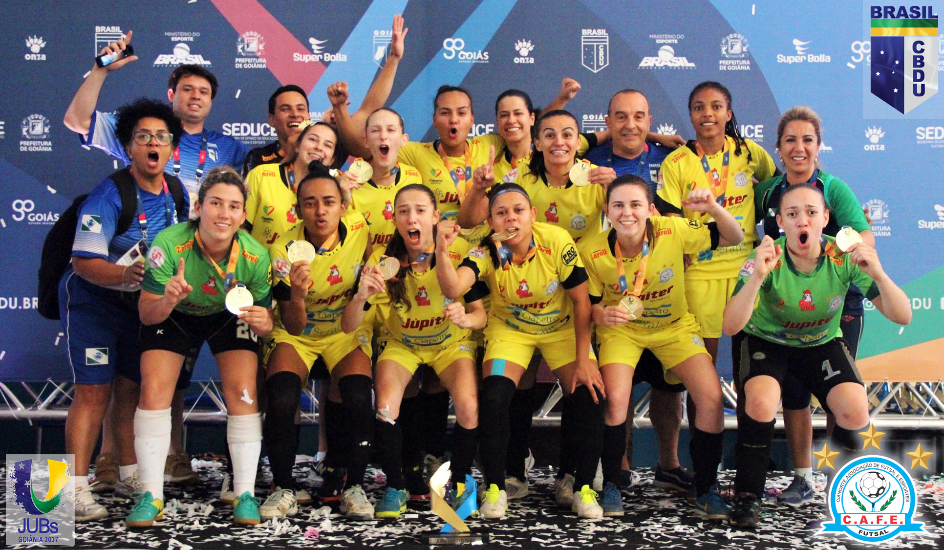 O Futsal Feminino nos Jogos Universitários Brasileiros (JUBs) 2021